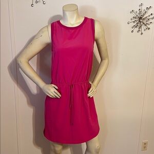 Athleta Pink Midi Dress